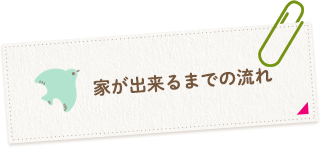 家が出来るまでの流れ